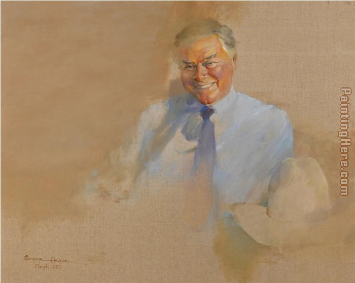 2011 Larry Hagman Portrait